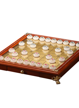 【顺丰速发】金玉象棋玉石摆件