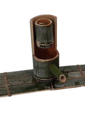 摆件竹子水循环现代过滤器