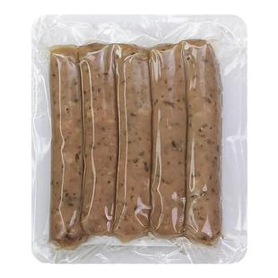 罗勒香肠德式香肠烤肠罗勒叶香肠法兰克福纽伦堡风味早餐香肠家用