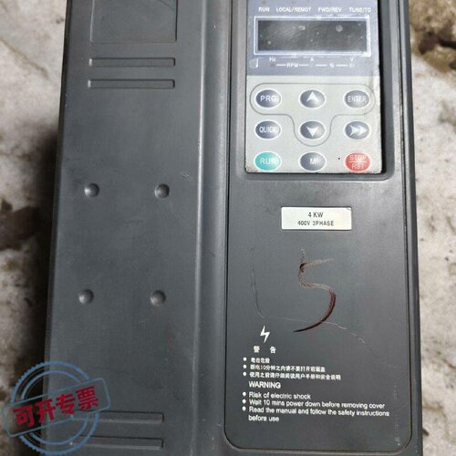 议 价无锡福安变频器ZF580004G5R5P45020工业自动可 维修
