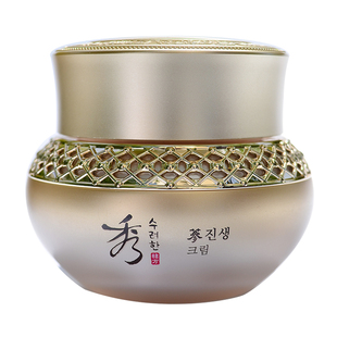 秀雅韩真生面霜60ml人参补水保湿紧致滋润祛痘印修复不油腻易吸收