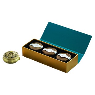 雪中春信盘香檀香桂花香薰厕所熏香卧室男生家用除臭桂花香卧室内