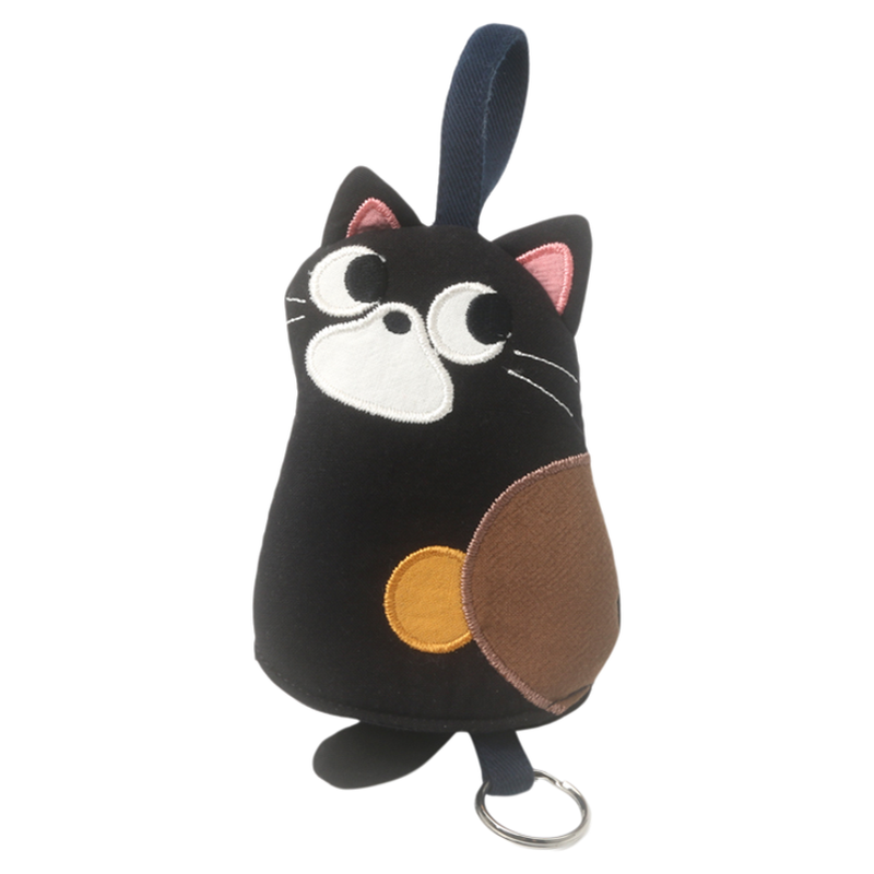 kine猫进口黑猫家门汽车钥匙包