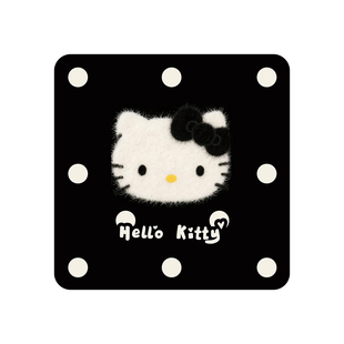可爱kitty办公室久坐屁股垫细羊绒餐椅坐垫可爱卡通加厚防滑椅垫