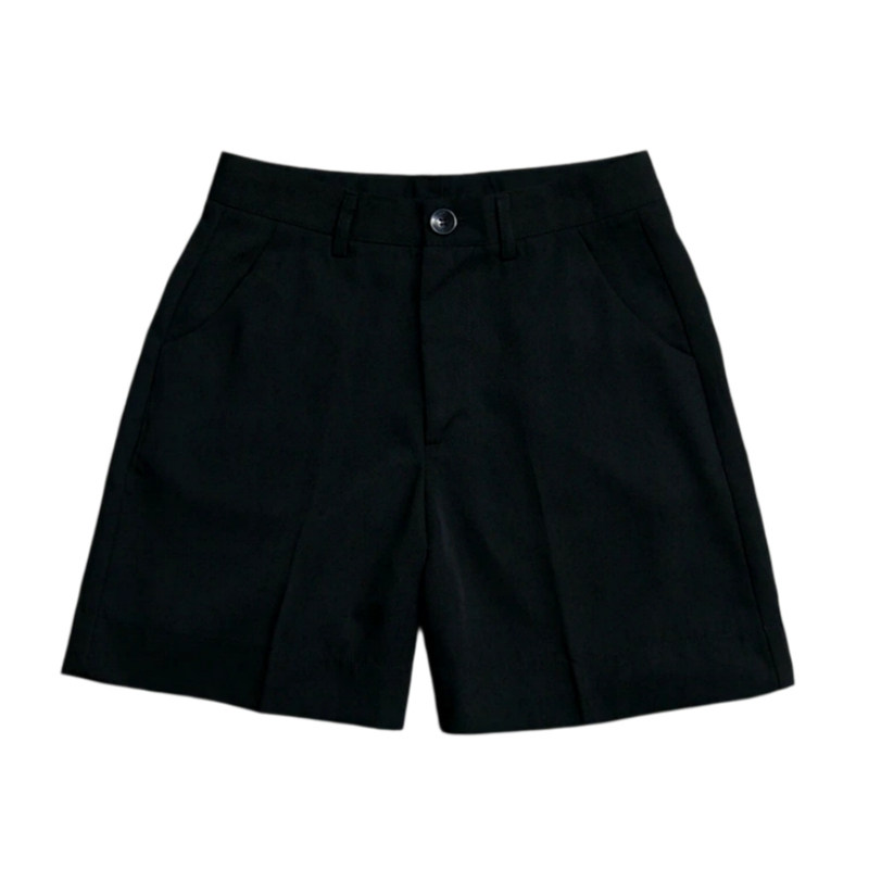 清水jk制服女生短裤黑色西裤夏季