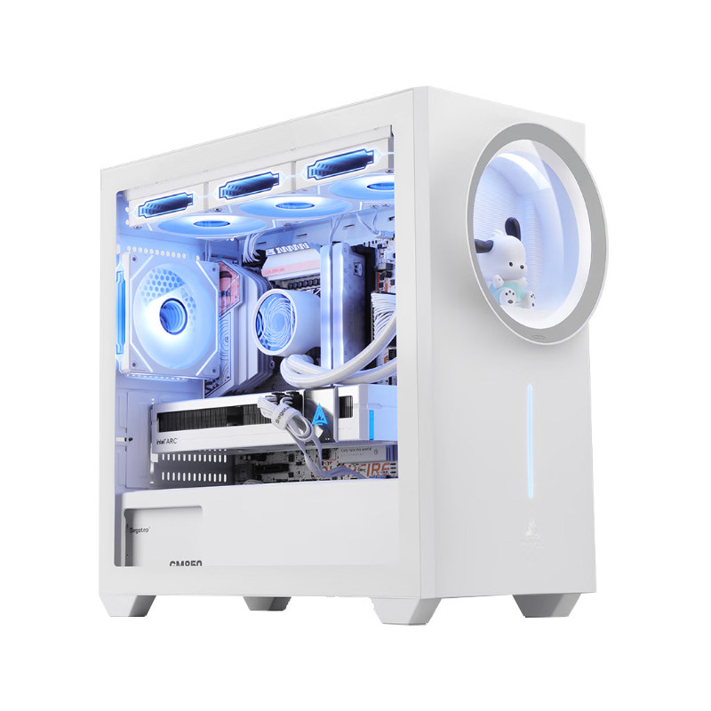 高端AMD14600KF/9600X/9800X3D 电竞曲面海景房悟空游戏整机主机