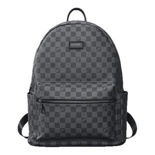 马克华菲双肩背包男士旅游大容量商务2025新款笔记本电脑书包男款