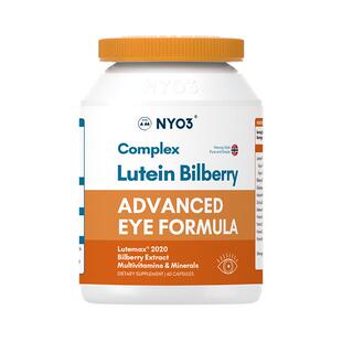 【自营】NYO3挪威多维越橘蓝莓叶黄素玉米黄质中老年眼底营养素
