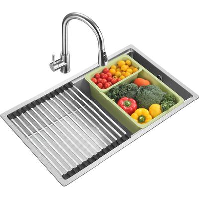 欧琳304不锈钢大单槽易清洁水槽