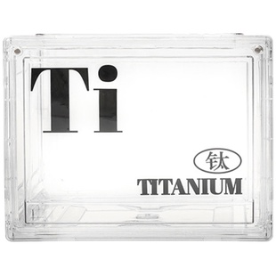 左咸敦道元素周期表系列创意鞋盒收纳盒透明亚克力磁吸式侧开防尘