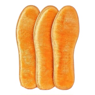 【秋冬保暖】保暖鞋垫黄皮毛加绒鞋垫冬季保暖鞋垫加厚防寒