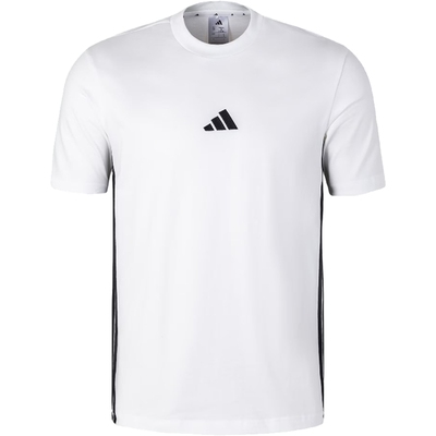 滔搏adidas阿迪达斯男子M 3S SJ T运动休闲短袖T恤JY8563