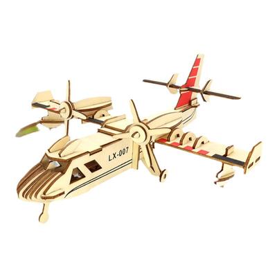 木质拼装模型飞机航模立体拼图