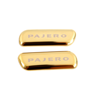 三菱pajero帕杰罗改装内饰v87v93v97不锈钢中控台水杯座装饰贴片