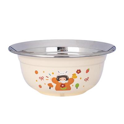 摩登主妇316L食品级不锈钢儿童碗