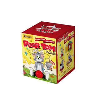 KKV正品52TOYS猫和老鼠倒霉的TOM系列盲盒桌面公仔摆件手办玩具
