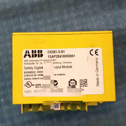 〔议价-可维修〕ABB DX581-S安全数字输入输出模块 型号1SAP28