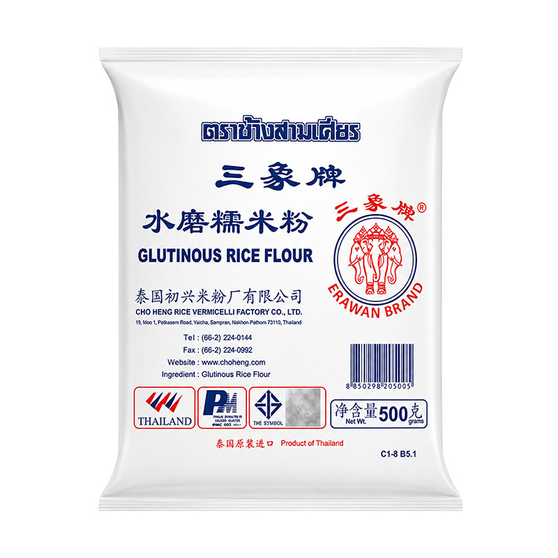 三象牌水磨糯米粉粘米粉500g