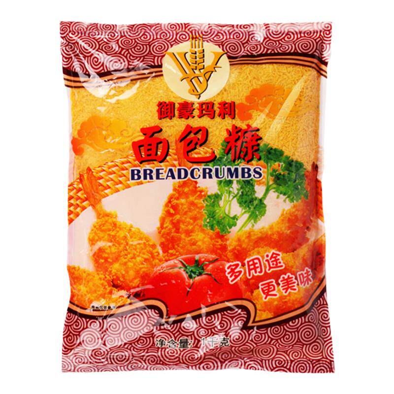 御豪袋装香蕉南瓜饼雪花片面包糠