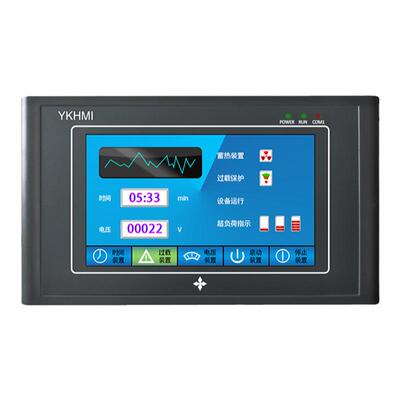 ykhmi中达优控5寸工业组态触摸屏