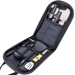 户外刀具套装便携餐具厨房厨具切菜刀菜板露营装备野炊全套收纳包