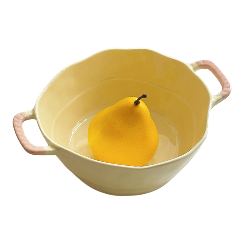 双耳汤碗家用2025新款泡面碗高颜值大号汤碗陶瓷专用面碗螺蛳粉碗