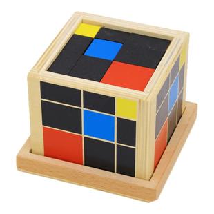 三项式儿童感官类教具幼儿园早教蒙台梭利二项式蒙特蒙氏数学玩具