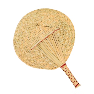 可美优品手工编织蒲草扇