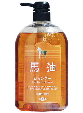 正品日本旅美人进口马油洗发水