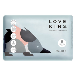 澳洲LOVEKINS沐歆干爽云感裤型拉拉裤超薄尿不湿吸收量大LXLXX