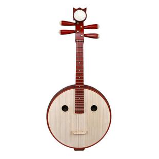 乐海中阮乐器初学者入门考级非洲紫檀木材质多款图案名师选琴DW12