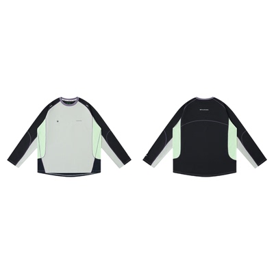 TreesOutside运动珠地布轻盈透气吸湿速干防晒抗菌骑行服长袖