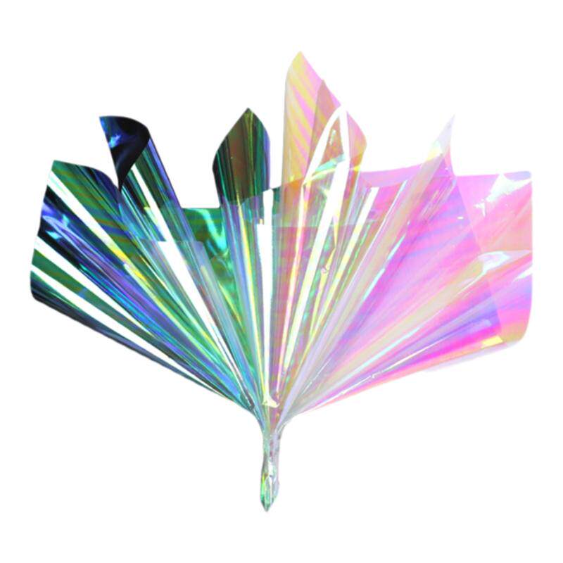 幻彩膜镭射透明变色反光包装纸