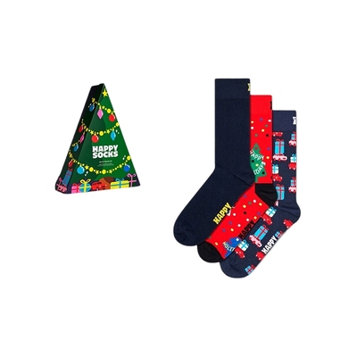 HappySocks中筒袜礼盒装