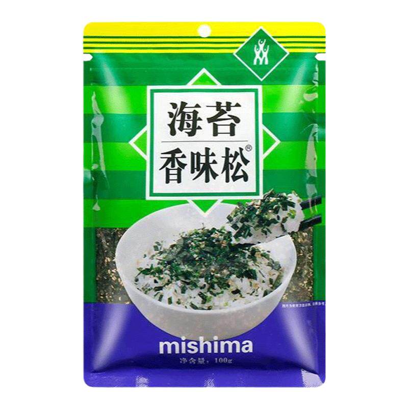 三岛香味松海苔碎商用日式木鱼花紫菜包饭团芝麻拌饭料海苔即食