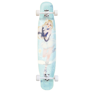 Rebirth meow长板喵板dancing舞板元气光喵专业男女生初学者滑板