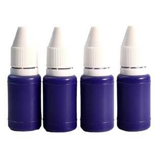 光敏印油快干不灭快干金属印油印台用油隐形荧光印章印油盖章图章