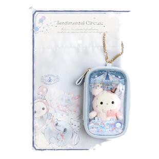 炸虾尾造型卡套日本SAN-X角落生物多功能展示忧伤马戏团透明痛包