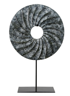 软装抽象玉璧玉石华伦怀旧桌手工