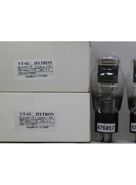 议价VT62 Hytron 制造 Amplitrex 测试 1 匹配对