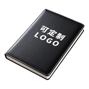 a5笔记本本子定制可印logo加厚高颜值b5商务高端办公a4皮面记事本