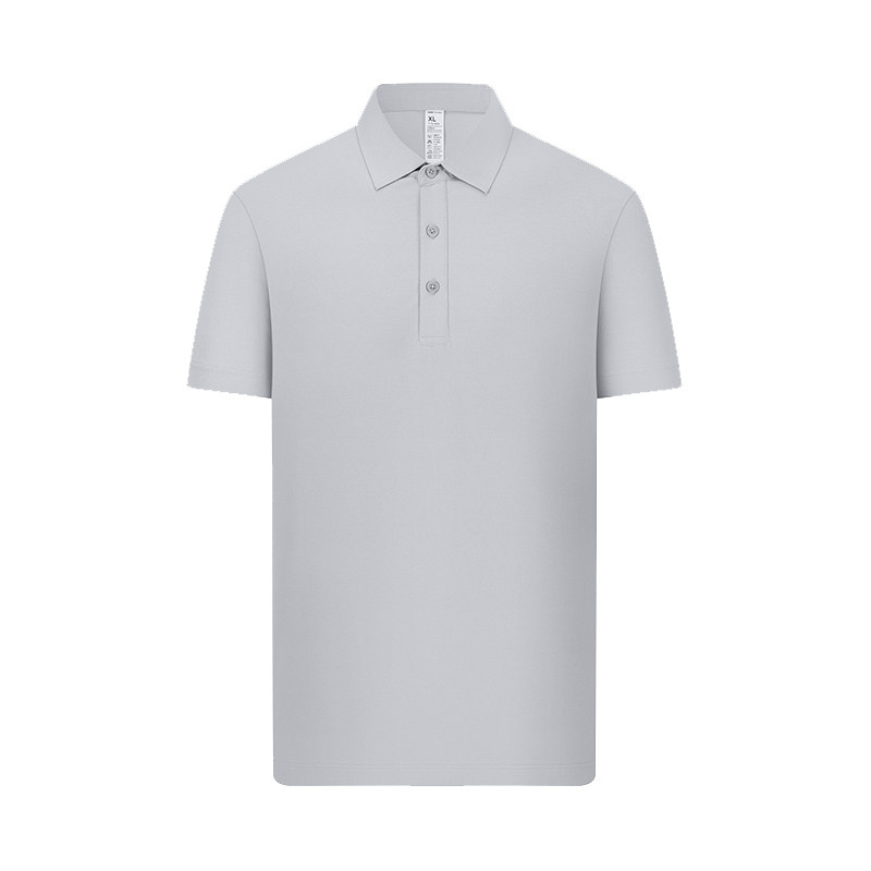 蔚来灰色工作服t恤定制印绣logo夏季4s店公司团体工装polo衫短袖