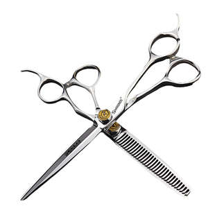 理发店专用剪刀发型师专业平剪无痕牙剪美发打薄正品理发师剪刀