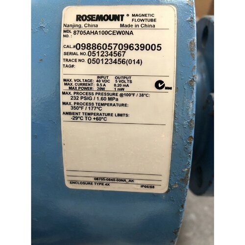 〔议价-可维修〕ROSEMOUNT磁性计 型号8705AHA10