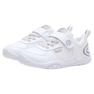 卡特兔童鞋儿童户外运动鞋男童女童2026春季校园赤足鞋小白鞋