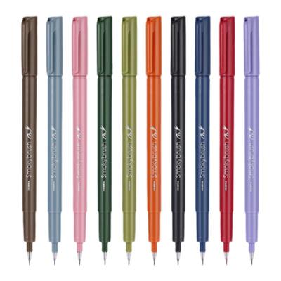 斑马软笔brushpen彩色秀丽笔