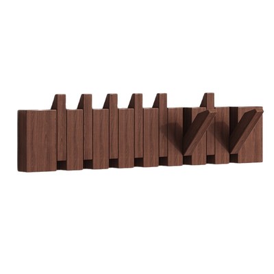 超实用进口胡桃木实木钢琴挂钩