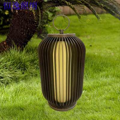 中式led户外不锈钢鸟笼草坪灯园林景观路灯庭院草地灯仿古室外灯