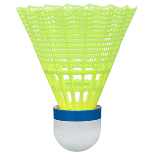 361羽毛球尼龙塑料耐打不烂软木球头6只12只装室内外防风训练用球