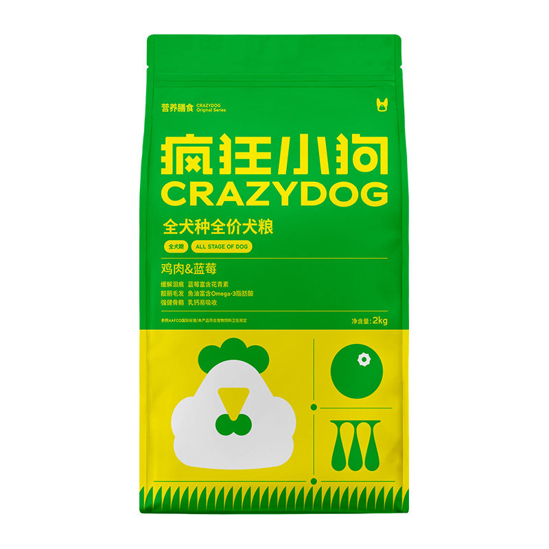 全犬种全价犬粮疯狂小狗